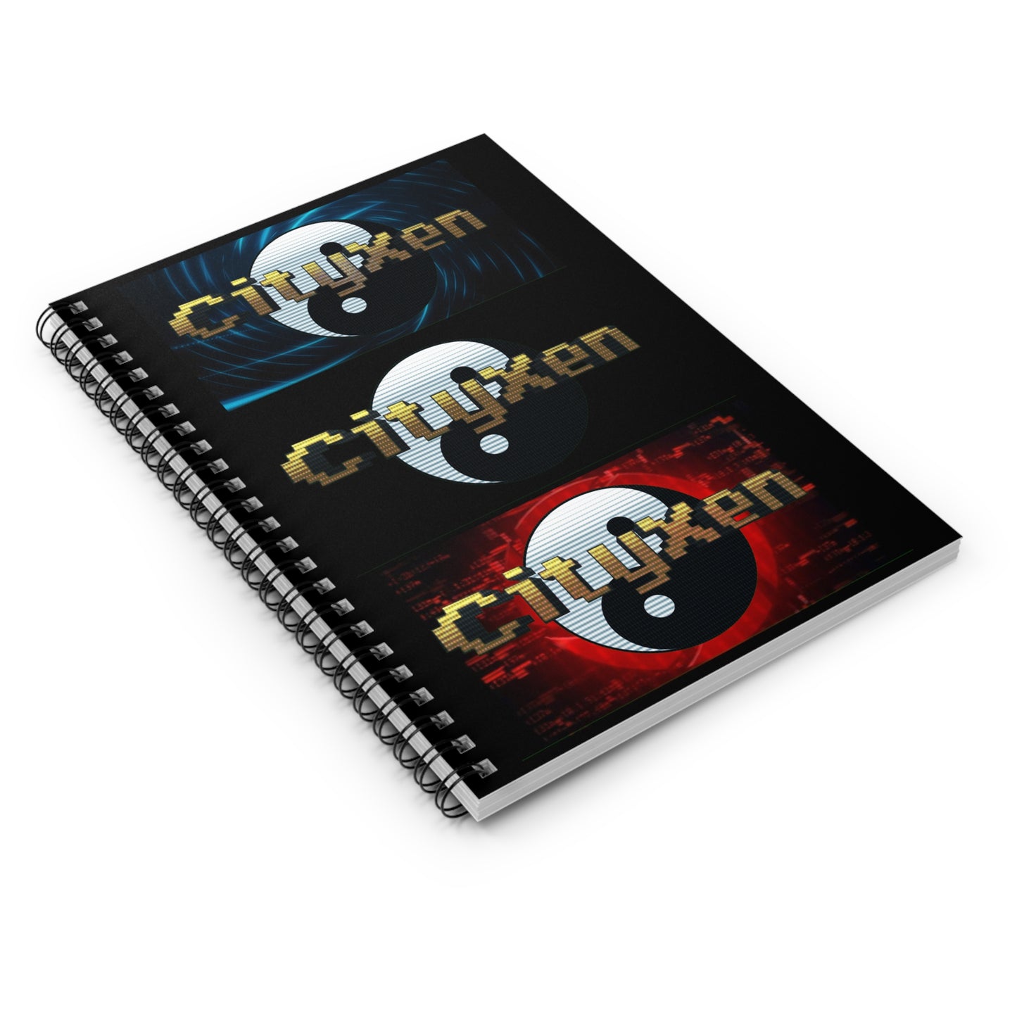 CityXen Spiral Notebook - Ruled Line