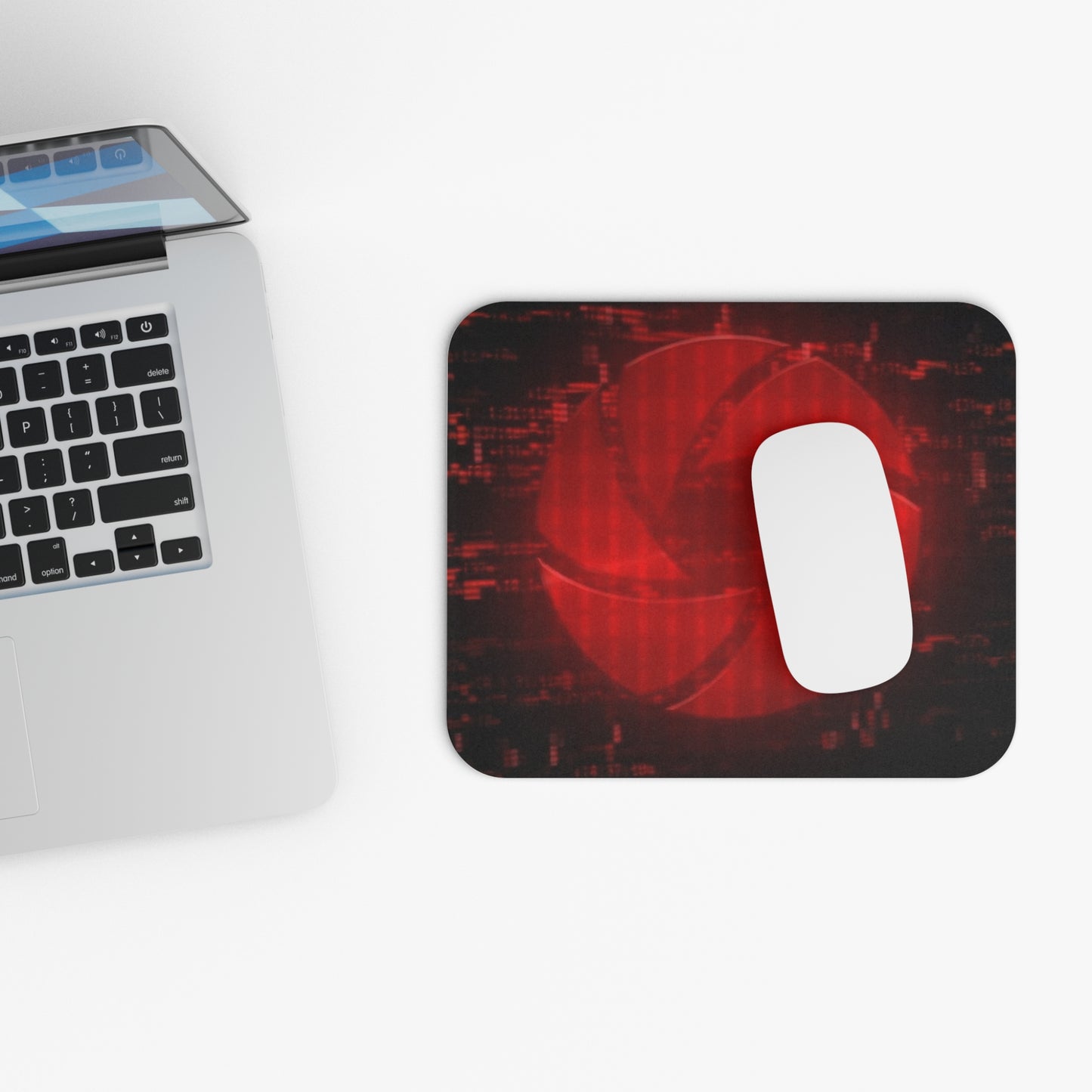 Miss DOS Mouse Pad (Rectangle)