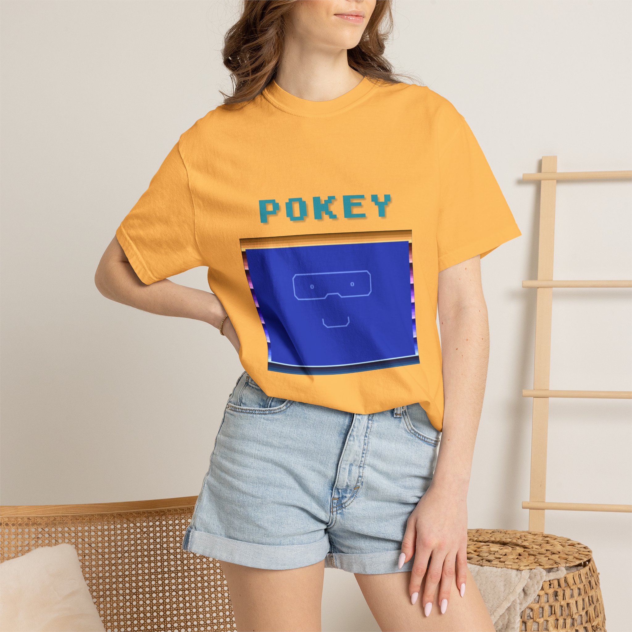 Pokey The Atari 800 XL AI T-shirt - Image 8