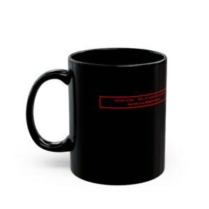 Amiga Guru Meditation Error Black Mug (11oz, 15oz)