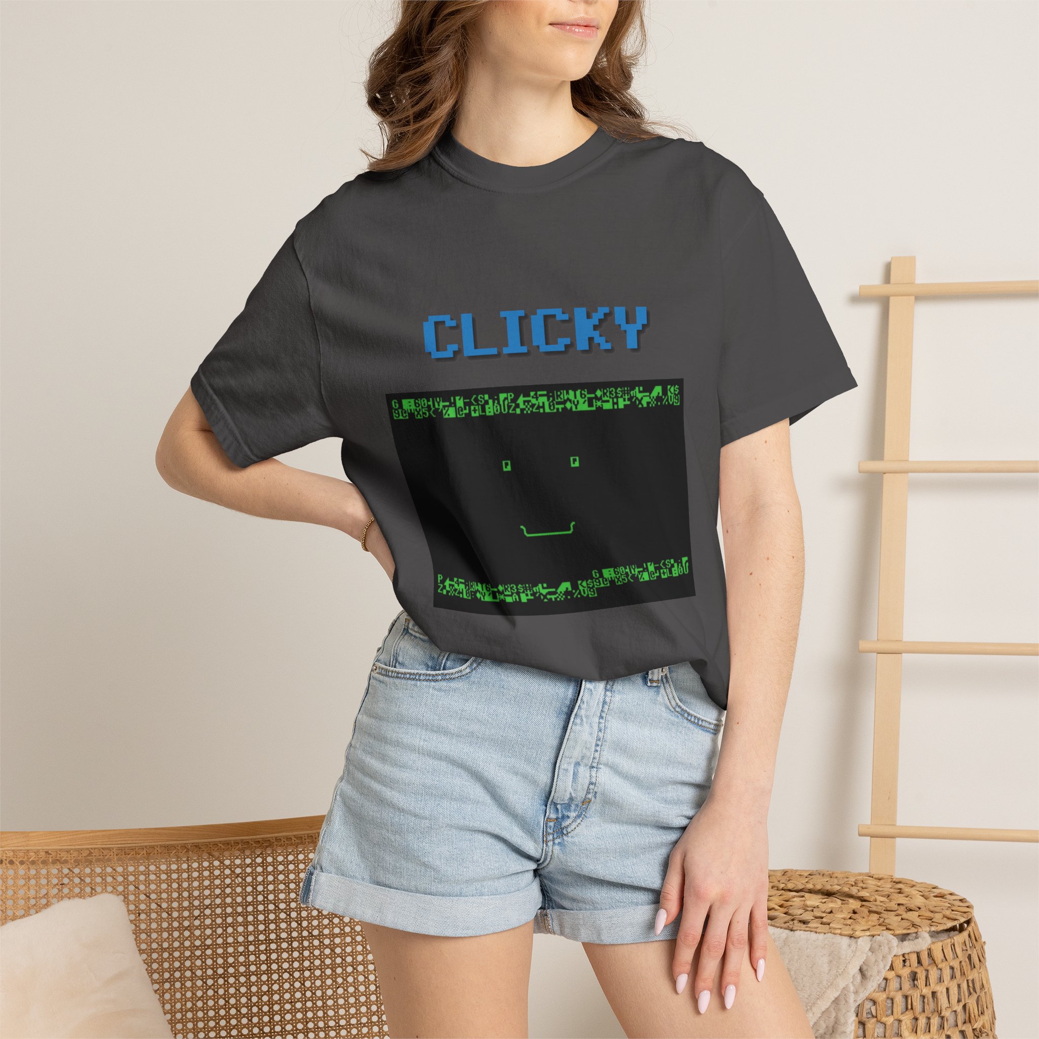 Clicky The C64 AI T-shirt - Image 12