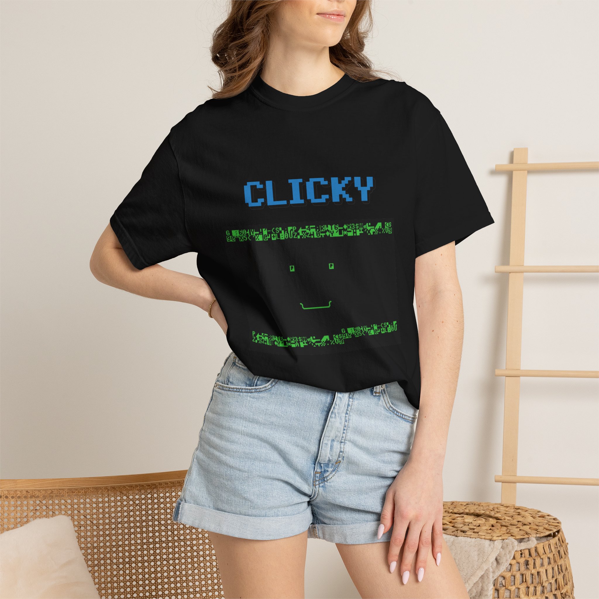 Clicky The C64 AI T-shirt - Image 16