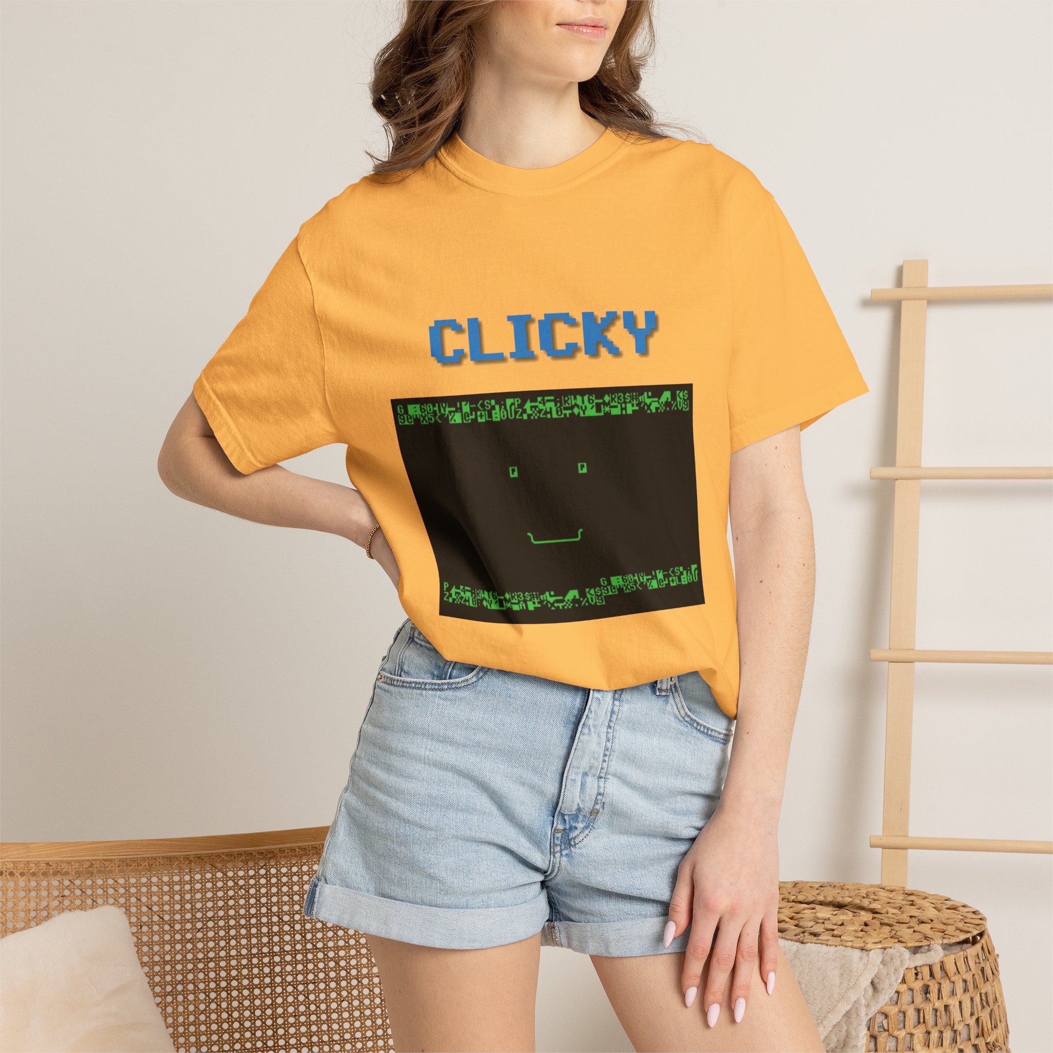 Clicky The C64 AI T-shirt - Image 8