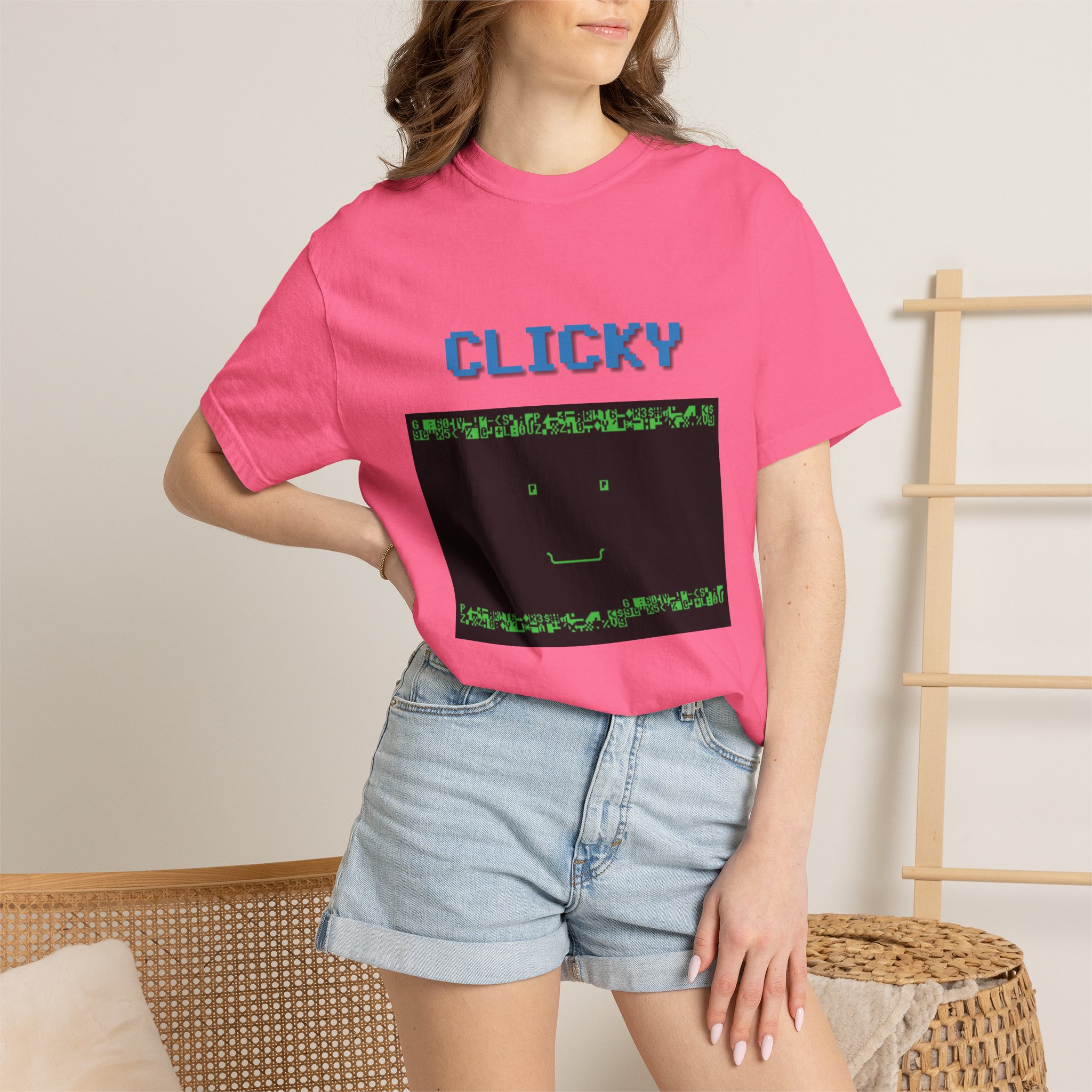 Clicky The C64 AI T-shirt - Image 24