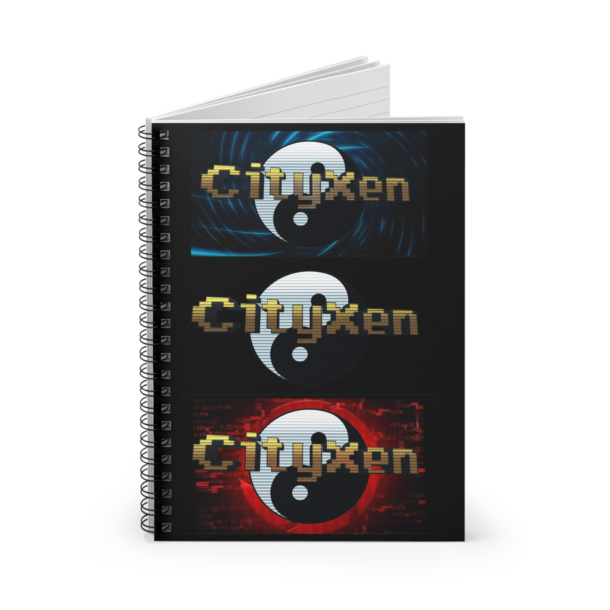 CityXen Spiral Notebook - Ruled Line - Image 2