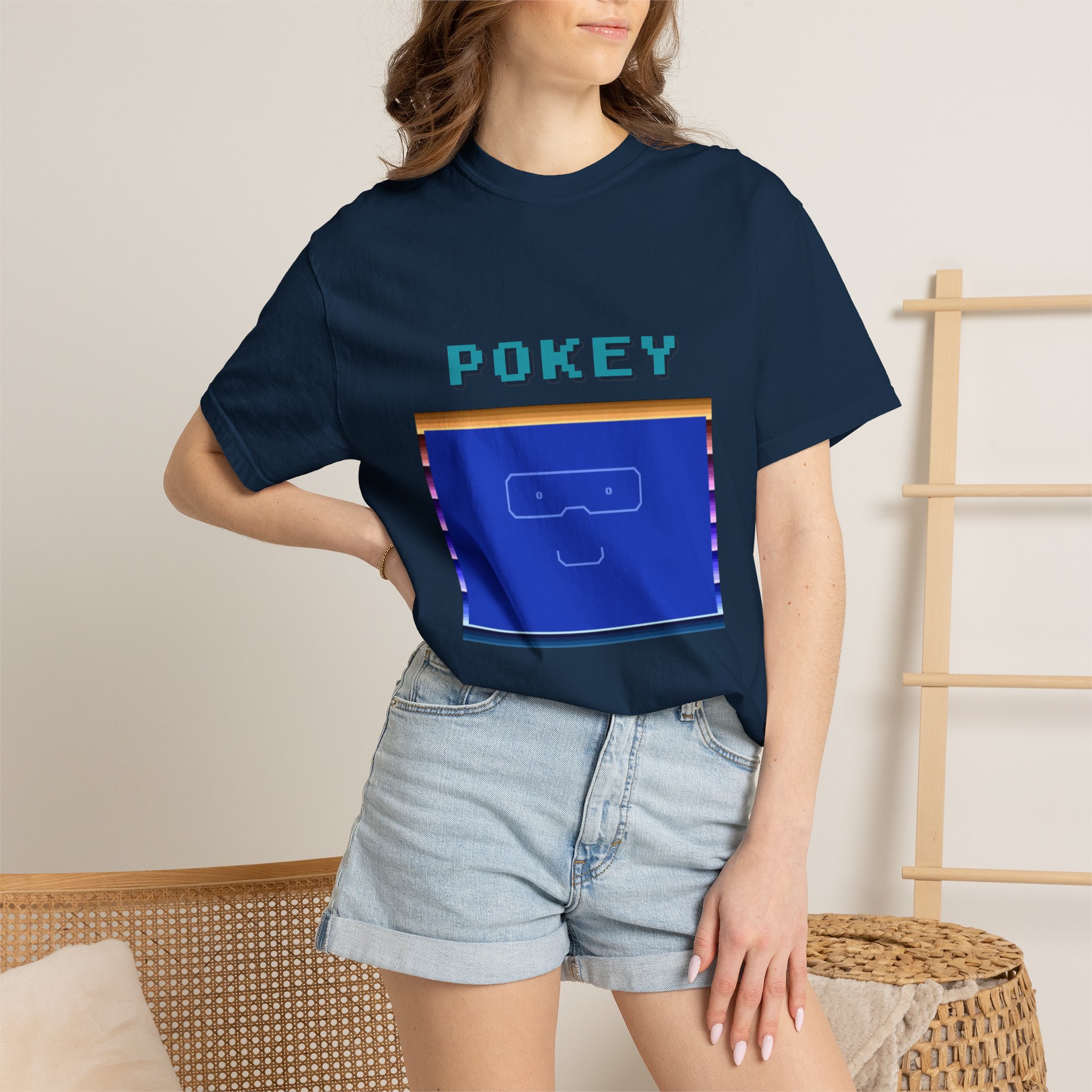 Pokey The Atari 800 XL AI T-shirt - Image 16
