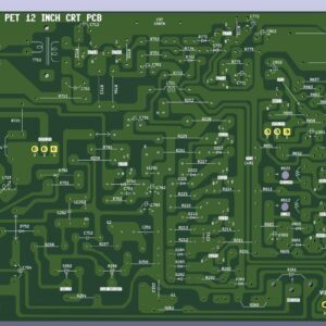Commodore PET 12 Inch CRT PCB Replica